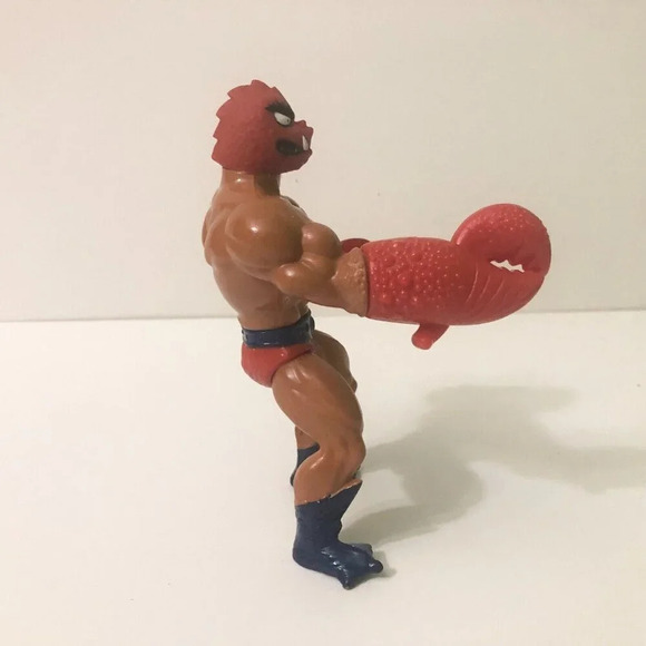 Vintage 1981 MOTU Clawful Lobster  Hong Kong Masters Of The Universe He Man - Picture 9 of 16